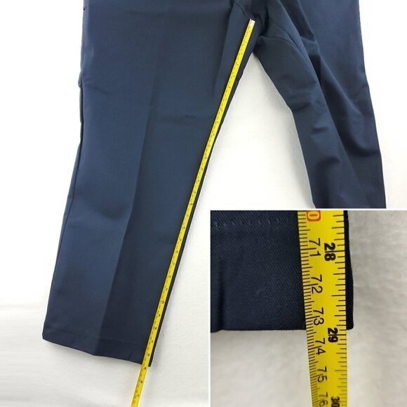Dickies Premium Industrial Work Pants Multi-Use Navy Blue "42x30" Real 42x29 NWT - Picture 4 of 13